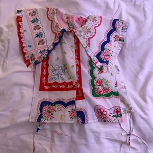 Handmade Bib Collar Shirt